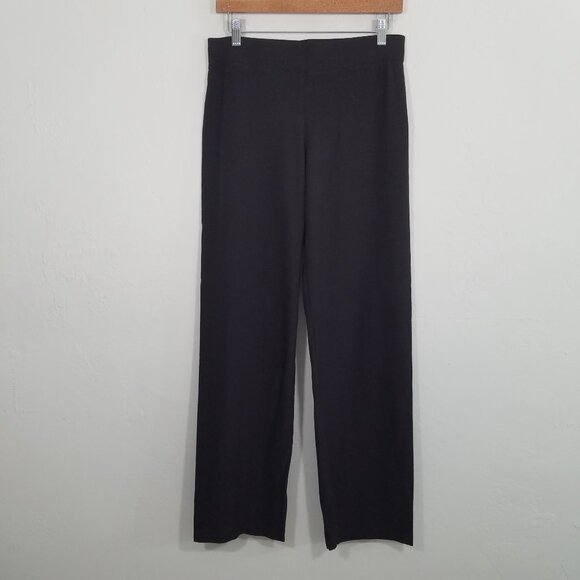 Eileen Fisher Brown Pull-On Stretch Pants Size S - Picture 1 of 5